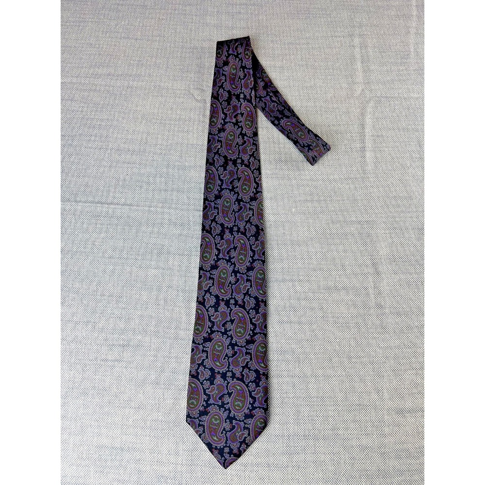 Jacques Rousseau Paris Paisley Tie Nobel Frankfurt Business Office Sophisticated